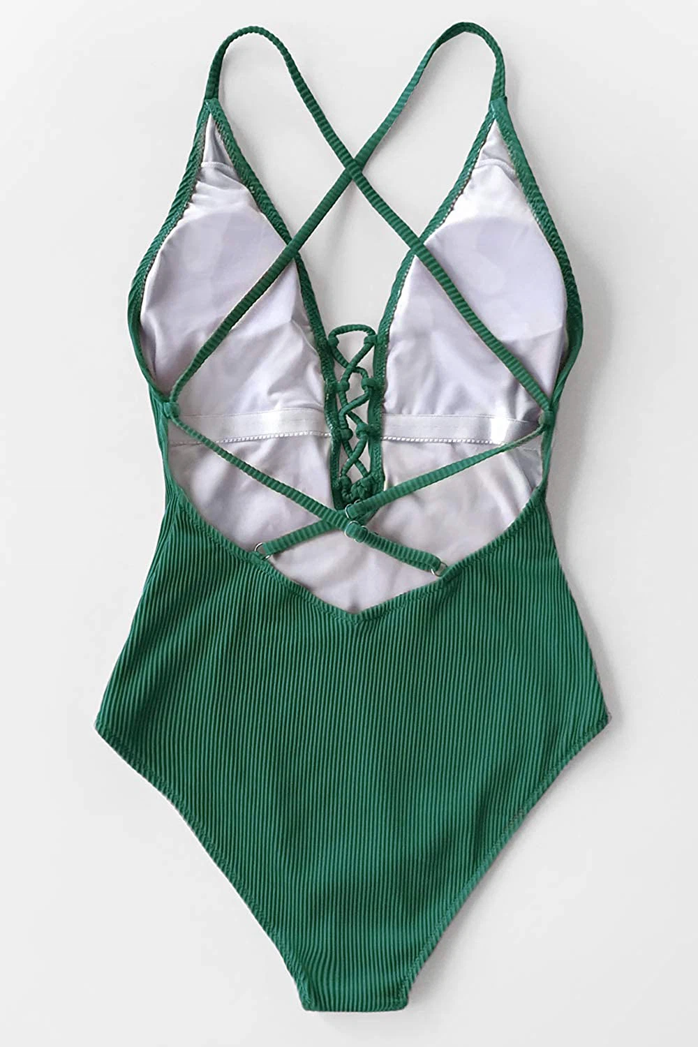 China Customized Lace Up One Piece Swimsuit Suppliers